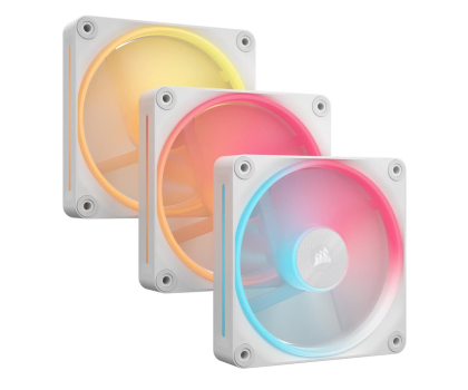 Wentylator Corsair iCUE LINK LX120R RGB White Triple Pack 3x120mm